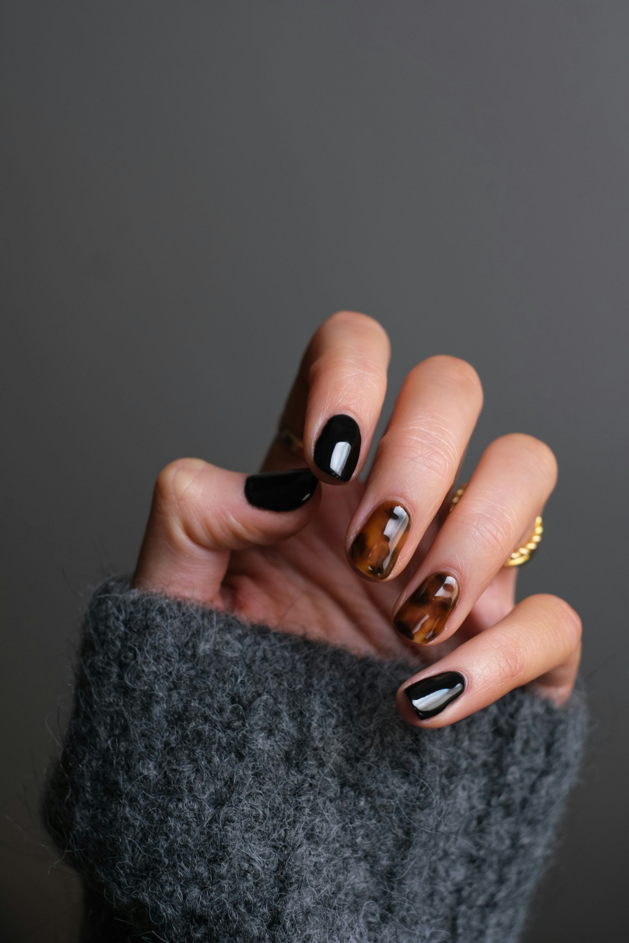Elegant manicure with soft natural light